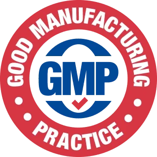 GMP good manufacturing practice badge