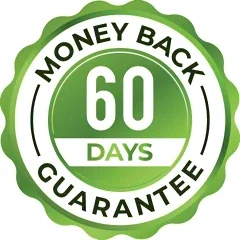 60 day money back guarantee seal