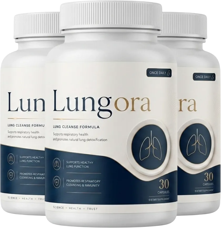 Lungora 3 bottles kit
